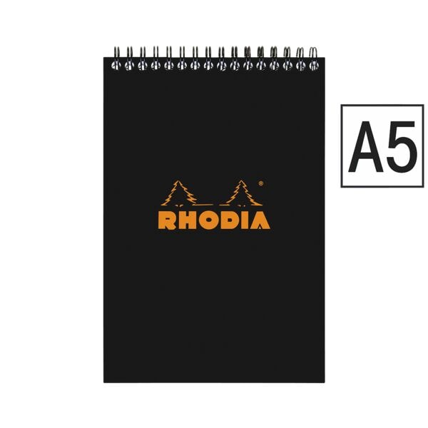 RHODIA Spiralnotizblock A5 - liniert