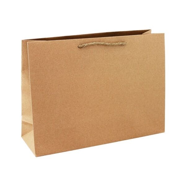 6er-Pack Geschenktasche aus Kraftpapier Shopper 37,3 x 11,8 x 27,5 cm