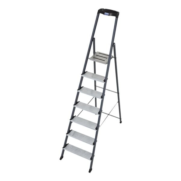 Krause Stehleiter »MONTO Securo« 7 Stufen silber, 230 cm
