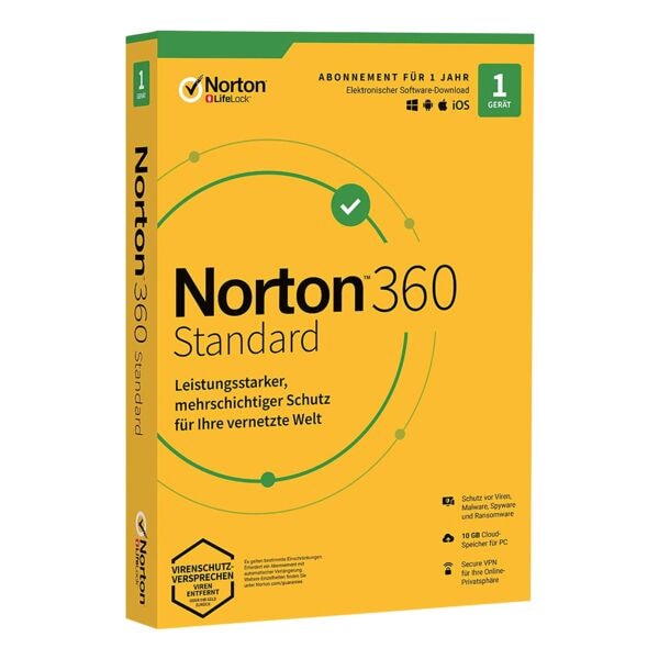 Norton »360 Standard« Sicherheitssoftware
