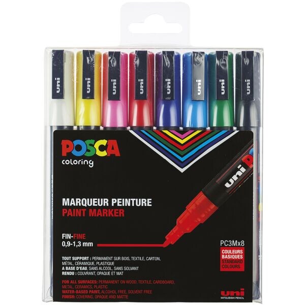 8er-Pack Acrylstifte »PC-3M«