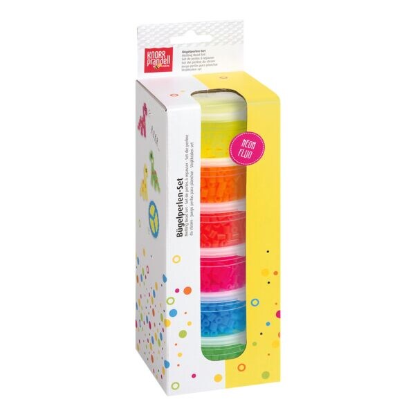 Bügelperlen-Set »Neon« 6-teilig