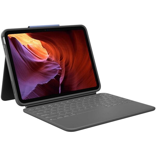 Logitech Tastatur-Case »Rugged Folio« für iPad (10. Generation)