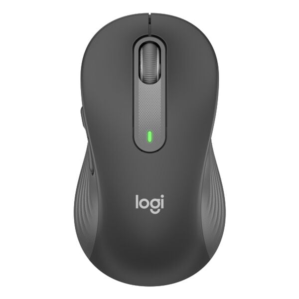 Logitech Kabellose Maus »Signature M650L for Business« für Rechtshänder grau, 6.563x11.819x4.152 cm