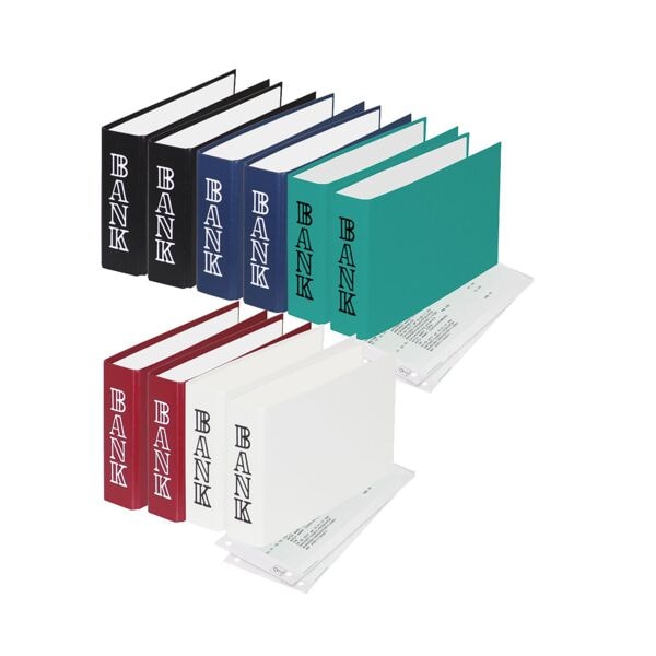 10er-Pack Bankordner 4,5 cm DIN A6 quer
