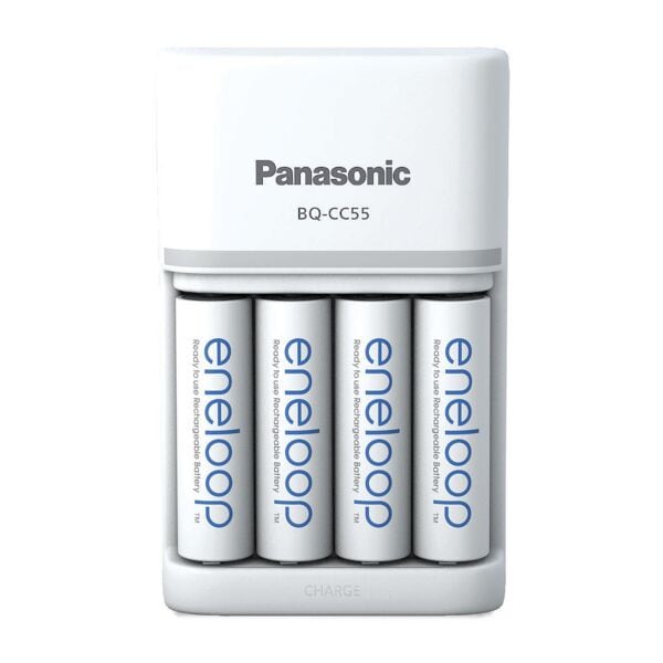 eneloop Akku-Ladegerät »Smart Plus Charger BQ-CC55« weiß weiß