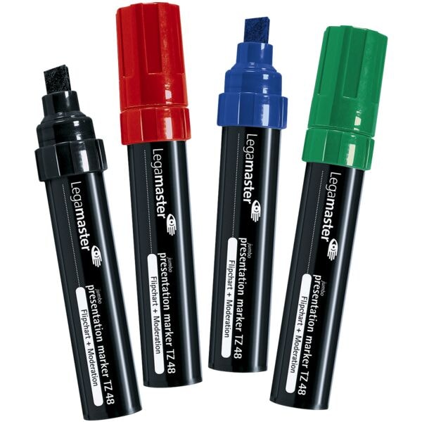 4er-Pack Flipchart Marker »TZ 48«