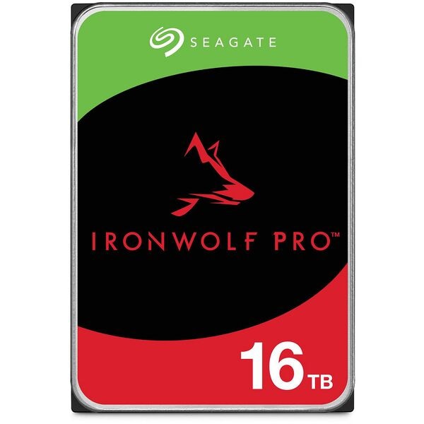 Seagate Interne Festplatte »IronWolf&reg; Pro« 16000 GB, 10.185x2.611x14.699 cm