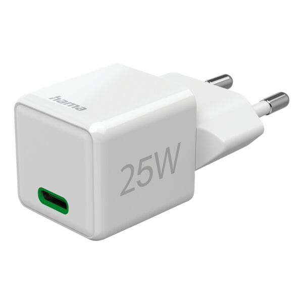 Hama Schnellladegerät »Super-Mini-Charger« 25 W weiß, 2.75x2.75x2.9 cm