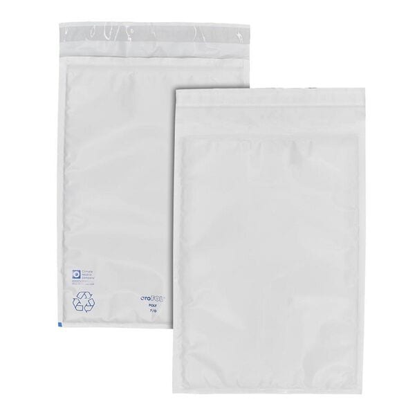VP 100er-Pack Luftpolster-Versandtaschen »POLY 7/G« für DIN A4 weiß, 25x35 cm