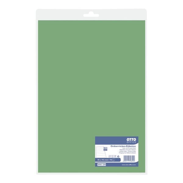Selbstklebende Ordnerrücken–Etiketten Fresh Colour »38x192 mm«