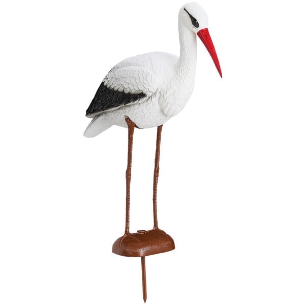 relaxdays Gartenfigur Storch