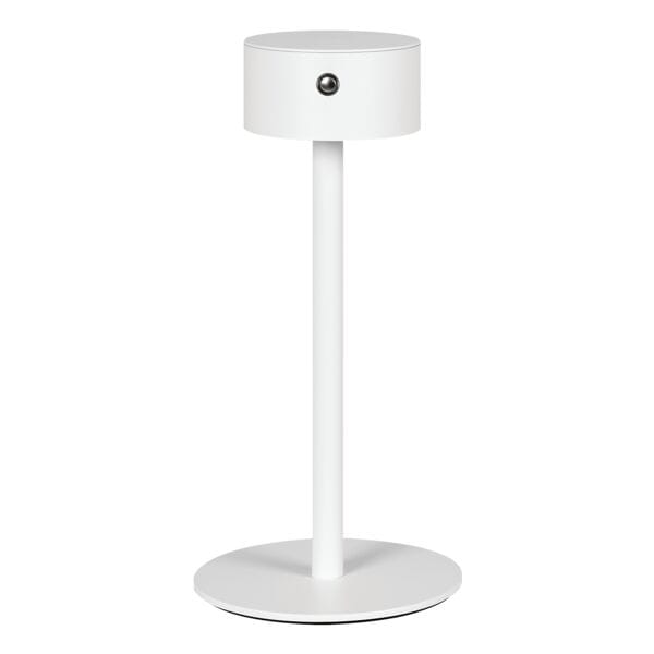 Hansa Tischleuchte »Flare Ombre« weiß kabellos 25 cm 4000K weiß matt, 12x25x12 cm