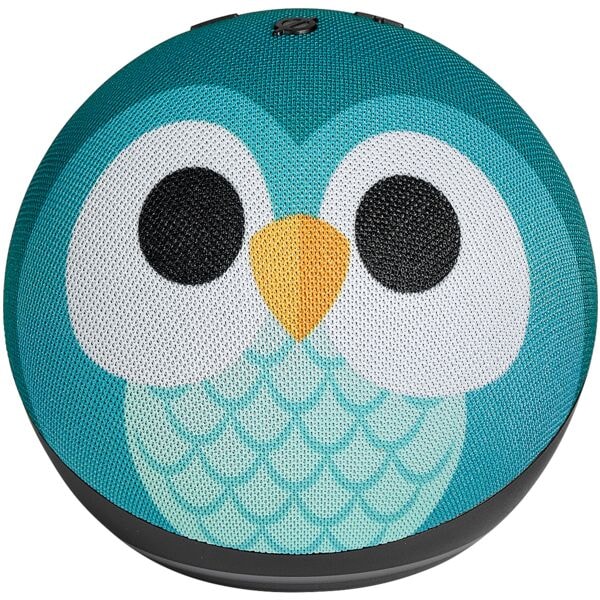 amazon Smart Speaker Echo Dot Kids (5.Generation) Eule