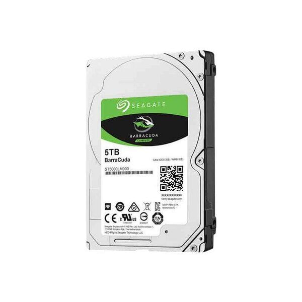 Seagate Interne Festplatte »Guardian BarraCuda ST5000LM000« 5000 GB, 10.035x1.5x6.985 cm