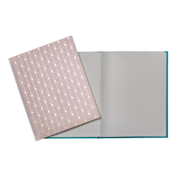 EXACOMPTA Gästebuch Néo Déco 27x22 cm 100 Seiten Weiß