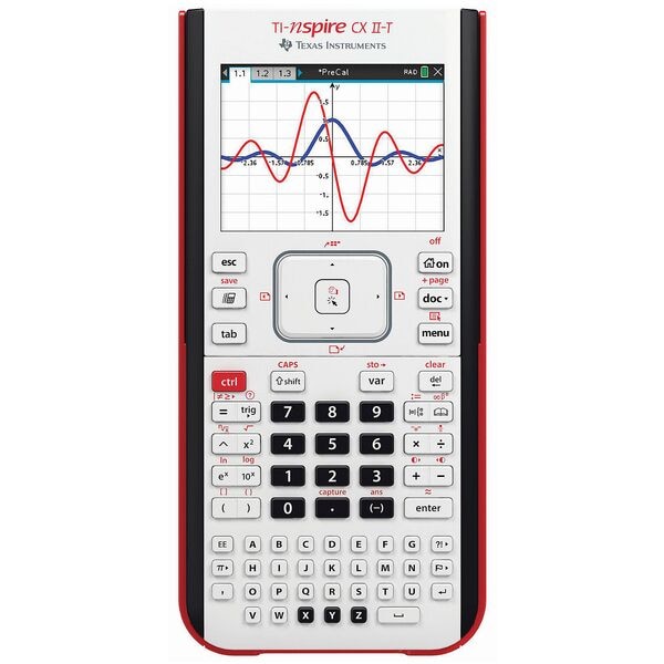Texas Instruments Taschenrechner »TI-Nspire CX II-T« schwarz, 8.5x1.5x19 cm