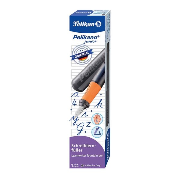 Pelikan Schreiblernfüller »Pelikano&reg; Junior« L (für Linkshänder) anthrazit