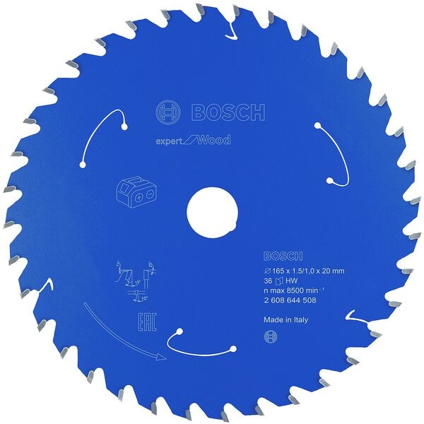 BOSCH Kreissägeblatt »EXPERT for Wood« 165,0 mm 36 Zähne
