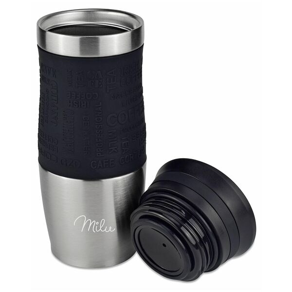 Milu Isolierbecher-Set 0.370 L Schwarz