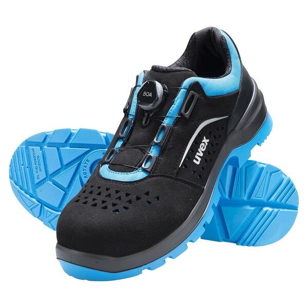 UVEX Halbschuhe S1P »2 xenova BOA 95582«, Größe 42