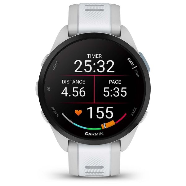 GARMIN Smartwatch GARMIN Forerunner 165 dunstgrau