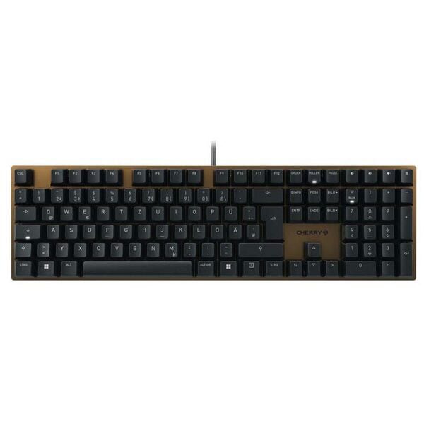 Cherry kabelgebundene Tastatur »KC 200 MX« rot, 12.1x3.9x43 cm