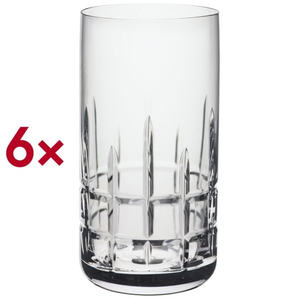 Rona Longdrinkbecher OF Montgomery 16925 Cumberland 390 ml ungeeicht 6 Stück, 13.5 cm