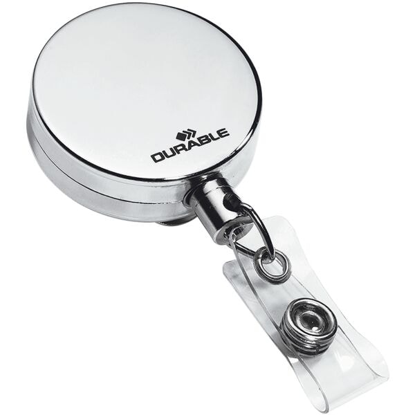 Durable 10er-Pack Ausweishalter »Jojo CHROME«