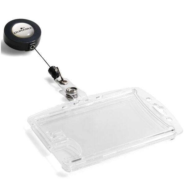 Durable Ausweishalter »HARTBOX« für 2 Karten, 8.5 cm