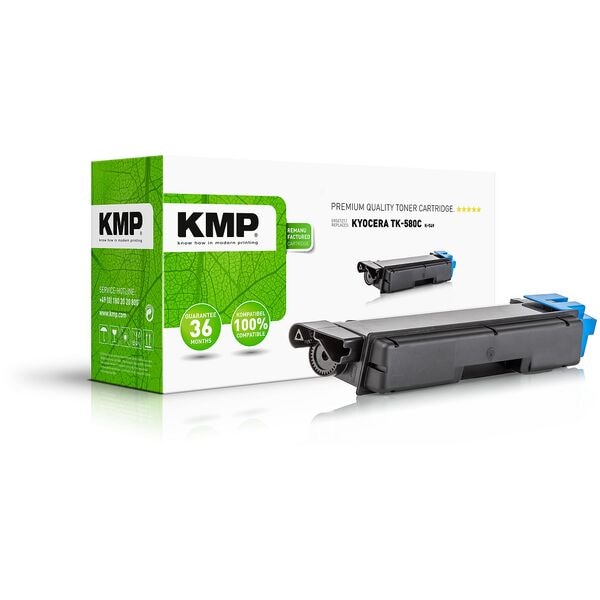 KMP Toner ersetzt Kyocera »TK-580c« K-T49 cyan