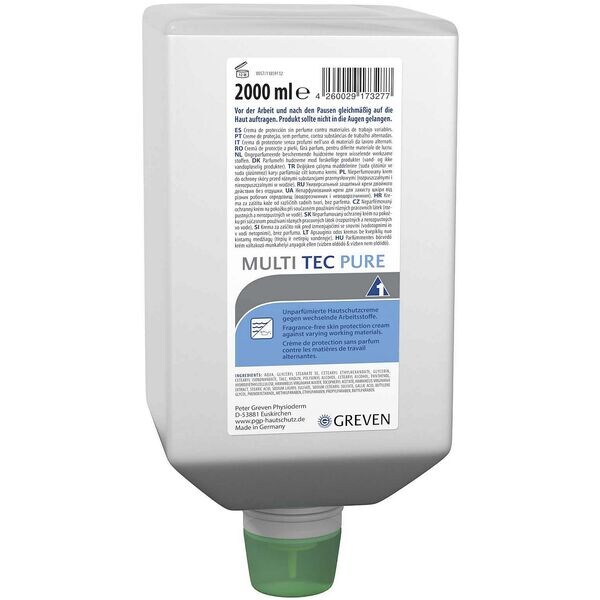 GREVEN Hautschutzcreme »MULTI TEC PURE« 2 L