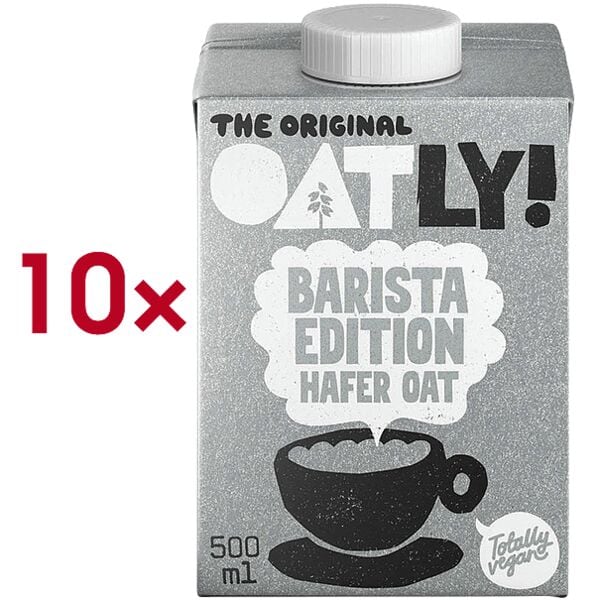 Oatly 10er-Pack Haferdrink »Hafer Barista Edition« 0,5 Liter