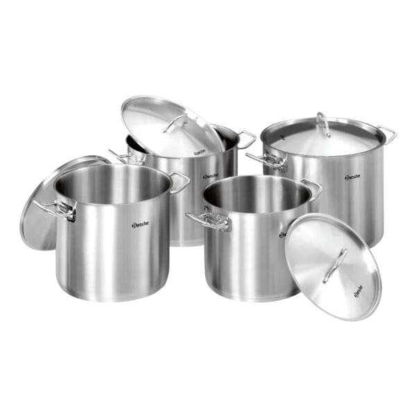 Bartscher Kochtopf Set mit 4 Töpfen