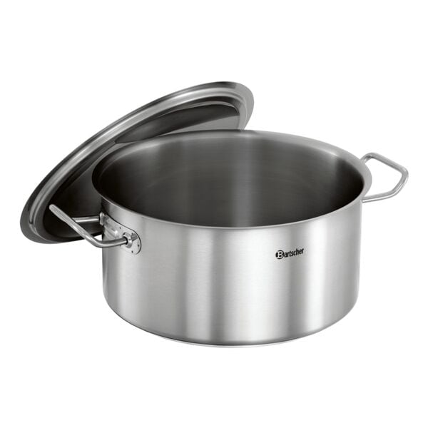 Bartscher Kochtopf Edelstahl 10,4 Liter mit Deckel, 43x22x32 cm