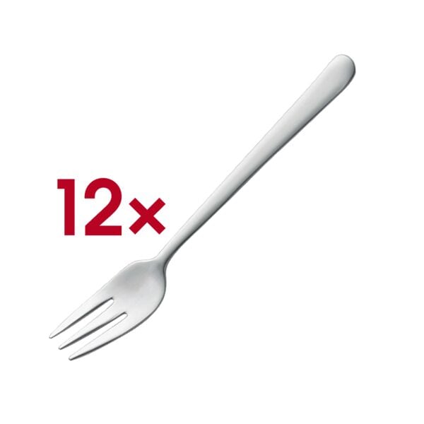 Zwilling Dessertgabel »Melody Kuchengabel« 12 Stück silber - Edelstahl