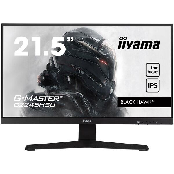 Iiyama Gaming Monitor »G-Master G2245HSU-B2« 54,5 cm / 21,5 '' schwarz