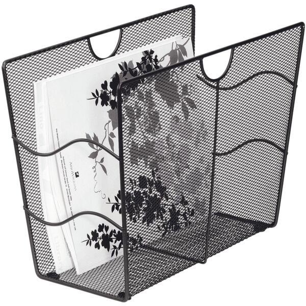 Zeller Zeitungsständer »Meshline« DIN A4 anthrazit, 39x27x17.5 cm