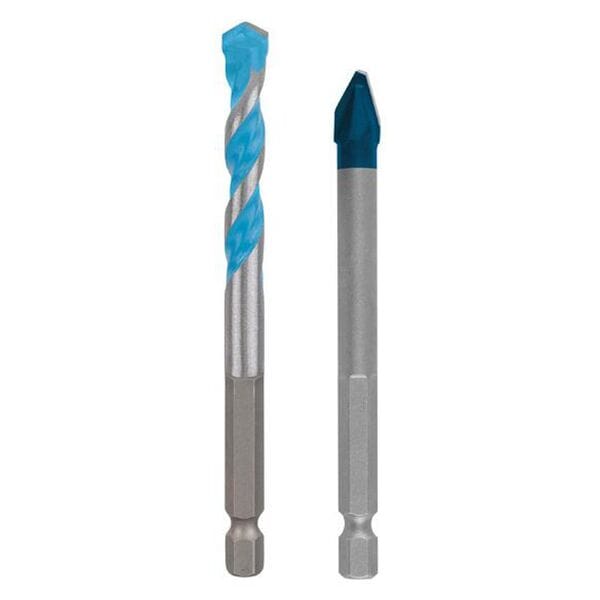 BOSCH Bohrer-Set EXPERT HEX-9 Hard Ceramic + HEX-9 Multi Construction 2 St.