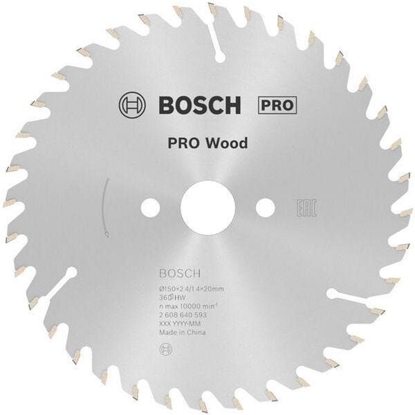 BOSCH Kreissägeblatt »PRO Wood« 150,0 mm 30 Zähne