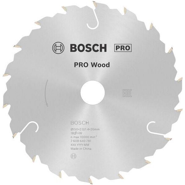 BOSCH Kreissägeblatt »PRO Wood« 150,0 mm 18 Zähne