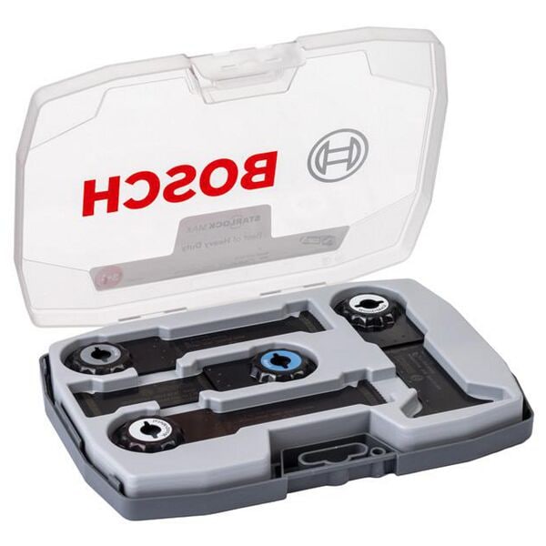 BOSCH Tauchsägeblätter-Set »Starlock Max Best of Heavy Duty« 4 Stück