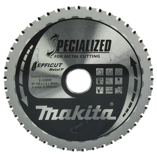 makita Kreissägeblatt »E-12859, EFFICUT« 185,0 mm 45 Zähne