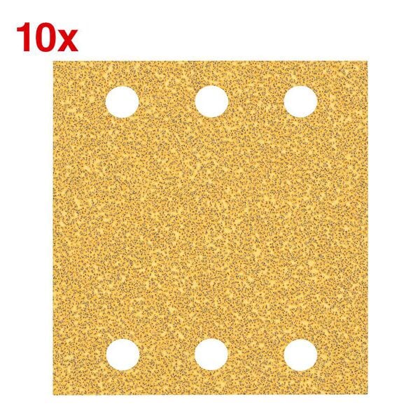 BOSCH Schleifblätter »EXPERT C470 Best for Wood and Paint« Körnung 40 10er-Pack, 10.7 cm