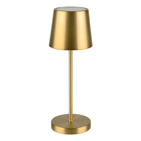 APS Tischleuchte »Merle mini« Gold, 9x25x9 cm