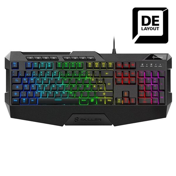 Sharkoon Gaming-Tastatur »Skiller SGK4« schwarz schwarz, 47.2x4.3x21.2 cm