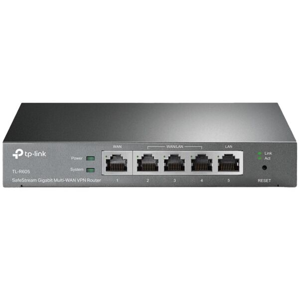 tp-link Multi-WAN VPN Router »SafeStream TL-R605«, 15.8x2.5x10.1 cm
