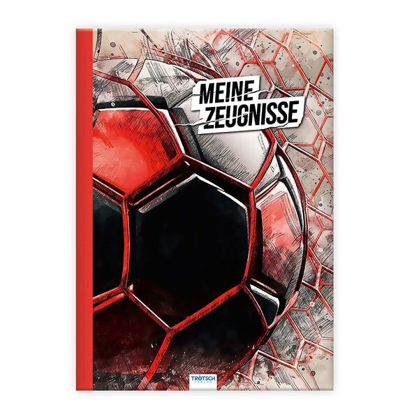 TRÖTSCH Zeugnismappe »Fußball« DIN A4, 23x32 cm