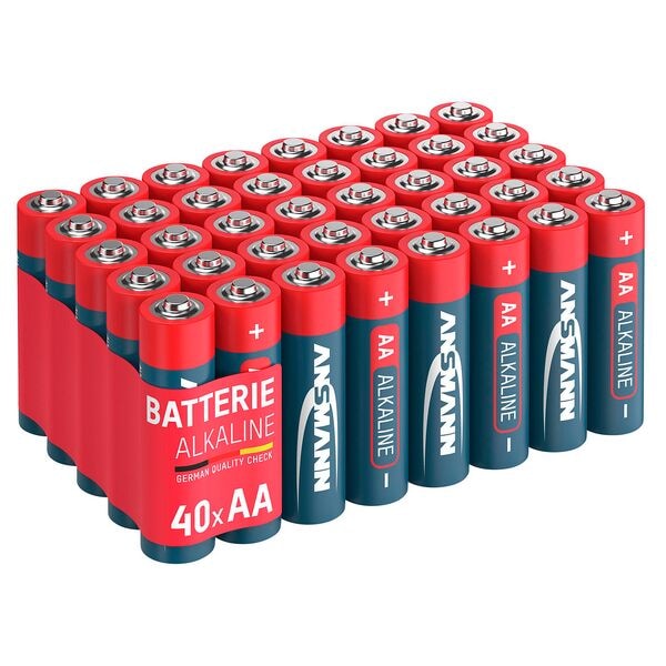 Ansmann 40x Batterien »Red Alkaline« Micro AAA