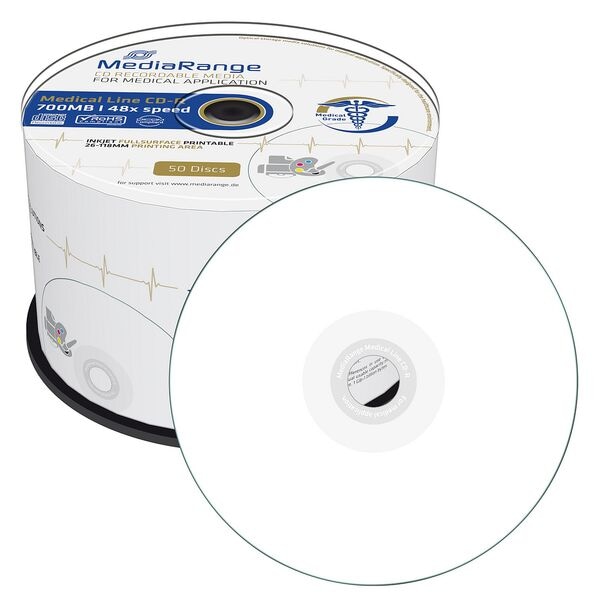 MediaRange CD-R »Medical Line« 50 Stück Spindel